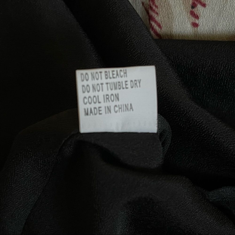 LADAKH Monique black floral mini dress, long sleeve, cut out back, size 4 - Picture 7 of 15